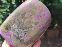 Polished Stichtite Standing Free Form x 1 From Barberton, South Africa