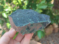 Natural Libethenite Crystals On Dolomite Matrix Specimens x 2 From Shituru, Congo