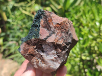 Natural Libethenite Crystals On Dolomite Matrix Specimens x 2 From Shituru, Congo