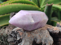 Polished Double Terminated Lepidolite Points x 6 From Madagascar