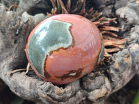 Polished On One Side Polychrome Jasper x 6 From Mahajanga, Madagascar