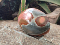 Polished On One Side Polychrome Jasper x 6 From Mahajanga, Madagascar