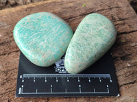 Polished Amazonite Free Forms x 24 From Madagascar