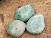 Polished Amazonite Free Forms x 12 From Madagascar