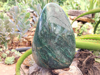 Polished Fuchsite Standing Free Forms x 1 From Madagascar