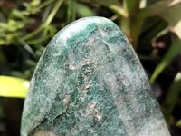 Polished Fuchsite Standing Free Forms x 1 From Madagascar