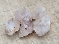 Natural Smokey Window Amethyst Crystals x 70 From Chiredzi, Zimbabwe