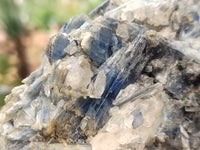 Natural Kyanite and Red Garnet Matrix Specimens x 4 From Zimbabwe