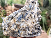 Natural Kyanite and Red Garnet Matrix Specimens x 4 From Zimbabwe