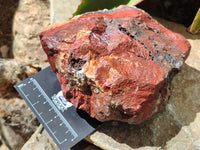 Natural Red Jasper Specimens x 4 From Northern Cape, South Africa