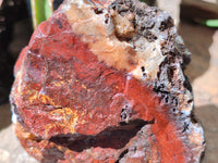 Natural Red Jasper Specimens x 4 From Northern Cape, South Africa