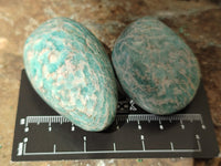 Polished Amazonite Free Forms x 18 From Madagascar