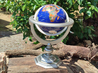 Polished Lapis Lazuli World Globe x 1 From China