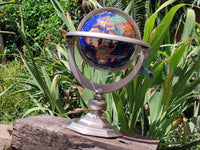 Polished Lapis Lazuli World Globe x 1 From China