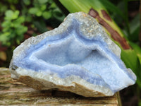 Natural Blue Lace Agate Geode Specimens x 25 Kg Lots - Sold Per Lot - From Malawi