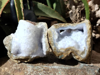 Natural Blue Lace Agate Geode Specimens x 25 Kg Lots - Sold Per Lot - From Malawi