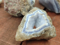 Natural Blue Lace Agate Geode Specimens x 25 Kg Lots - Sold Per Lot - From Malawi