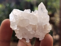 Natural White Quartz Clusters x 35 From Mpika, Zambia