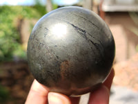 Polished Pharaoh Stone Sphere x 2 From Zimbabwe