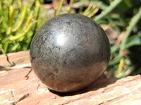 Polished Pharaoh Stone Sphere x 2 From Zimbabwe