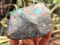 Polished Shattuckite with Azurite and Chrysocolla Free Forms x 7 From Congo