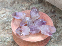 Natural Zululand Amethyst Crystals x 70 From South Africa