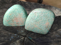 Polished Amazonite Free Forms x 12 From Madagascar