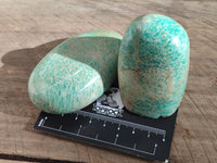 Polished Amazonite Free Forms x 12 From Madagascar