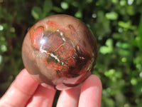 Polished Polychrome Jasper Spheres x 6 From Mahajanga, Madagascar