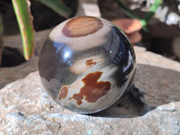 Polished Polychrome Jasper Spheres x 6 From Mahajanga, Madagascar