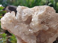 Natural Limonite Quartz Clusters x 3 From Solwezi, Zambia