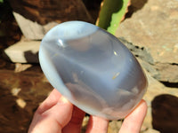 Polished Agate Standing Free Forms x 6 From Madagascar