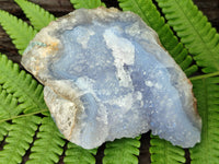 Natural Blue Lace Agate Geode Specimens x 12 From Nsanje, Malawi