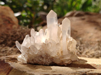 Natural Assortment Of Quartz Clusters x 12 From Madagascar