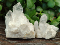 Natural Assortment Of Quartz Clusters x 12 From Madagascar