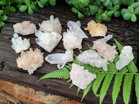 Natural Assortment Of Quartz Clusters x 12 From Madagascar