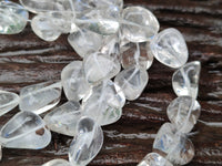 Polished Clear Rock Quartz Crystal Crafting String - Sold Per Item - From Madagascar