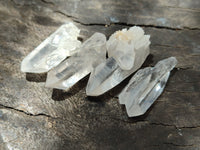 Natural Clear Quartz Crystals x 70 From Mpika, Zambia