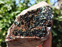 Natural Libethenite Crystals On Dolomite Matrix Specimens x 2 From Shituru, Congo