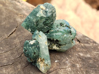 Natural Teal Green Chlorite Quartz Crystals x 1.15kg Lot From Zimbabwe