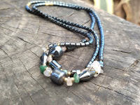 Polished Hematite and Mixed Bead Necklace - Sold Per Item - From Southern Africa