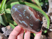 Polished Polychrome Jasper Standing Free Forms x 4 From Mahajanga, Madagascar