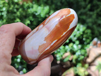 Polished Polychrome Jasper Standing Free Forms x 4 From Mahajanga, Madagascar