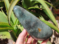 Polished Fuchsite Standing Free Forms x 2 From Madagascar