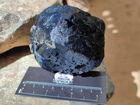 Natural Schorl Black Tourmaline Specimens x 2 From Erongo, Namibia