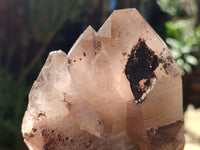 Natural Smokey Quartz Crystal Specimens x 2 From Malawi