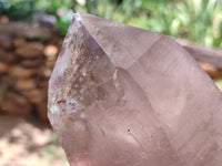 Natural Smokey Quartz Crystal Specimens x 2 From Malawi