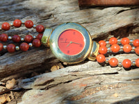 Hand Made Stone Wristwatches x 2 From Southern Africa