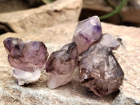 Natural Window Amethyst Crystals x 44 From Chiredzi, Zimbabwe