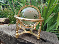 Polished Lead Glass World Globe - Sold Per Item - From China